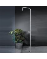 Στήλη Ντουζιέρας εξωτερικού χώρου με μίκτη Slim, Vicario AISI316 Inox 800323-111