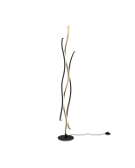 Φωτιστικό Δαπέδου Brass Matt 20xH138cm Led 28w 2300+3000+4000K 3250lm Trio Lighting Blaze 441210308