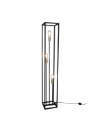 Φωτιστικό Δαπέδου Μαύρο Ματ 25xH153cm 3xE27 Trio Lighting Vito R40193032