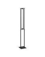 Φωτιστικό Επιδαπέδιο Μαύρο 20xΗ133cm LED 3000-6500K 4600lm Ρυθμιζόμενο Τηλεχειριστήριο Eglo Siberia 900469