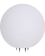 Φωτιστικό Επιδαπέδιο "Μπάλα" Ø40 cm Εξ.Χώρου IP65 1xE27 Αλουμίνο & PVC Viokef Vegas 4204200