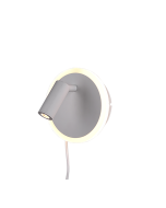 Φωτιστικό Επιτοίχιο Λευκό Ματ 15cm IP20 LED 5w 3000K 550lm Τrio Lighting Jordan 229210231