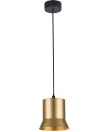 Φωτιστικό Κρεμαστό Ø12xY200 εκ. Led 6 w 3000K 576 lm Μέταλλο Χρυσό Viokef Forma 4280600