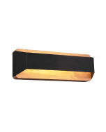 Φωτιστικό Τοίχου Μαύρο 35x12cm LED 13,5w 3000K 1500lm Switch Dimmer Trio Lighting Arino 224819132