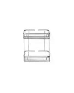 Θήκη Διπλή Παραλληλόγραμμη Χρωμέ Sanco Shower Baskets 004-A03 