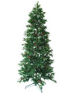 Χριστουγεννιάτικο Δέντρο Πράσινο με Γκι  Ø110 cm Ύψος 210cm Βάση Πτυσόμενη 004717