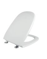 Κάλυμμα Λεκάνης WC Polyester B.T Λευκό 42-47x35,8cm Οπές 11-21cm ΑΔΩΝΙΣ Square Kerafina, Pozzi Ginori Elvit 0074
