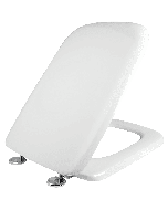 Κάλυμμα Λεκάνης B.T Τετράγωνο Λευκό 34,5x42,5cm Οπές 11-20cm Κάθετο βίδωμα Ideal Standard Conca 0085