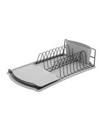 Πιατοθήκη Studio Γκρι -Μαύρο Estia Home Art 01-9229