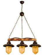 PDA 113-3 YL ΚΡΕΜ 3/Φ ΡΑΓΑ ΞΥΛΟ-ΣΚΟΥΡΙΑ 3ΧΕ27 ARlight 0101122