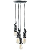 PDA 104-4  ΚΡΕΜ 4/Φ ΣΤΡΙΦΤΗ ΛΕΠΤΗ ΛΑΜΑ  4ΧΕ27 ARlight 0101294