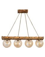 PDT 2059-4 4/Φ ΞΥΛΙΝΗ ΡΑΓΑ ΣΧΟΙΝΙ  ΓΥΑΛΙΑ ΜΕΛΙ 4ΧΕ27 ARlight 0103392