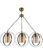 PDT 2063-3 # ΚΡΕΜ. 3/Φ ΔΥΟ ΜΕΤΑΛΛΙΚΟΙ ΚΥΚΛΟΙ ΚΑΙ ΚΥΛΙΝΔΡΙΚΟ ΓΥΑΛΙ Ε 27 ARlight 0103461