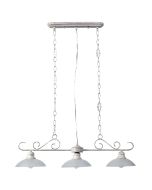 PDC 2226-3 AG ΡΑΓΑ ΕΚΡΟΥ ΜΕ ΧΡΥΣΗ ΠΑΤΙΝΑ & ΓΥΑΛΙ ΜΑΤ 3ΧΕ27 ARlight 0104269