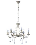 PDC 2188-6 AG 6/Φ ΟΛΛΑΝΔΕΖΑ ΕΚΡΟΥ ΜΕ ΧΡΥΣΗ ΠΑΤΙΝΑ & ΚΡΥΣΤΑΛΛΑ 6ΧΕ14 ARlight 0104275