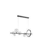 PDC 2049-7 ΡΑΓΑ ΜΑΥΡΗ ΜΕ LED KAI G9 ΓΛΟΜΠΟΥΣ ΔΙΑΦΑΝΟΥΣ ARlight 0104529