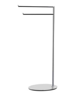 Καλόγερος Διπλή Πετσετοθήκη Χρώμιο Bronze Art Καλόγεροι 0151-10-3