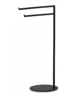 Καλόγερος Διπλή Πετσετοθήκη Μαύρο Bronze Art Καλόγεροι 0151-MM-3