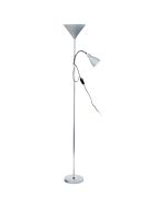 FLC 940 WH ΔΑΠΕΔΟΥ 2/Φ ΛΕΥΚΟ ΜΕ ΠΛΑΣΤΙΚΑ ΚΑΠΕΛΑ  1ΧΕ27+1ΧΕ14 ARlight 0174019