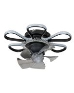 CFC 9506 ΒΚ ΑΝΕΜΙΣΤΗΡΑΣ ΟΡΟΦΗΣ ΜΑΡΓΑΡΙΤΑ ΜΕ LED ΦΩΤΙΣΜΟ+CONTROL ARlight 0334007