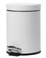 Χαρτοδοχείο 5Λ Λευκό Bronze Art Χαρτοδοχεία 05T3-AA-9