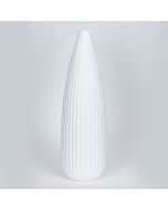 ΒΑΖΟ ΚΕΡΑΜΙΚΟ ΛΕΥΚΟ 13.5x46cm Eurolamp 752-20395