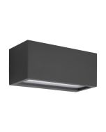 ΑΠΛΙΚΑ ΤΟΙΧΟΥ 1XΕ27 250X110X10 IP54 ΓΡΑΦΙΤΗ UP DOWN ARTE ILLUMINA AMIGO Eurolamp 145-20634