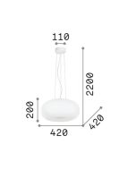 ULISSE SP3 D42 Ideal Lux 095226