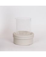 ΚΗΡΟΠΗΓΙΟ ΚΕΡΑΜΙΚΟ ΜΠΕΖ 20x20x23.5cm Eurolamp 819-00518