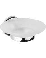 Σαπουνοθήκη Γυαλί Χρώμιο Bronze Art Toronto 1016-10