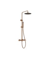 Orabella Terra Rose Gold - Στήλη ντουζ με στρόγγυλη κεφαλή Φ250 10256