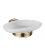 Σαπουνοθήκη Γυαλί Αντικέ Bronze Art Inox304 1030-41