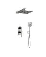 Orabella Elegance - Θερμοστατική στήλη ντουζ με τετάγωνη κεφαλή 10303