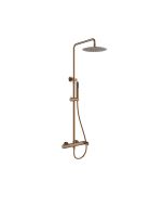 Orabella Oval Rose gold - Στήλη ντουζ με στρόγγυλη κεφαλή Φ250 10479