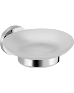 Σαπουνοθήκη Γυαλί Χρώμιο Bronze Art Loft-500 1050-10