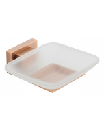 Σαπουνοθήκη Γυαλί Χαλκού Bronze Art Genesis 10G1-51