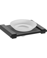 Σαπουνοθήκη Γυαλί Μαύρο Bronze Art San Remo 10M3-MM