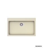 Νεροχύτης Κουζίνας Γρανίτη Manhattan 79x50 Schock Cristalite Vanilla Granite  30080-1321