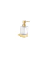 Dispenser Αντλία Σαπουνιού Επιτοίχια Sanco Monogram Brushed Brass 120422-AB12