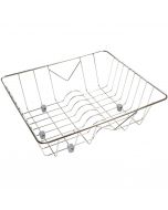 Καλάθι-Πιατοθήκη Νεροχύτη Ανοξείδωτο 37*33 εκ. για νεροχύτη 331,808,809,815,334,338 Sanitec No13 13-02-00029