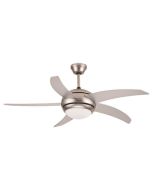 ΑΝΕΜΙΣΤΗΡΑΣ ΟΡΟΦΗΣ ΜΕ 1 ΦΩΣ E27 ΝΙΚΕΛ ΜΑΤ ΜΕ ΚΟΝΤΡΟΛ Φ132 70W Eurolamp 147-29009