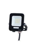 ΠΡΟΒΟΛΕΑΣ LED SMD 10W ΜΑΥΡΟΣ IP66 6500K PLUS Eurolamp 147-69000