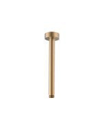 Βραχίονας Ντουζ Οροφής Στρόγγυλος – 17 cm Brushed gold 15221