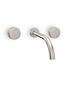 Μπαταρία Νιπτήρα Τοίχου 3 οπών Eletta Tecno Eurorama Inox 167901-110