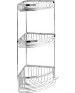 Σπογγοθήκη Γωνιακή Χρώμιο Bronze Art Σπογγοθήκες 1699-10-3H