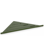 Σπογγοθήκη Γωνιακή Dark Grass Bronze Art Σπογγοθήκες 16H3-D2