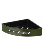 Σπογγοθήκη Γωνιακή Dark Grass Bronze Art Σπογγοθήκες 16H6M-D2