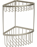 Σπογγοθήκη Γωνιακή Διπλή Ματ Inox Bronze Art Σπογγοθήκες 16H8-11-2