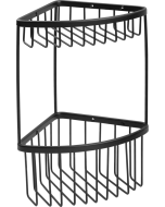 Σπογγοθήκη Γωνιακή Διπλή Μαύρο Bronze Art Σπογγοθήκες 16H8-MM-2