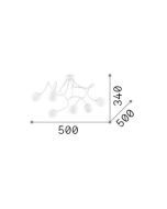 OCTOPUS PL6 COLOR Ideal Lux 174976